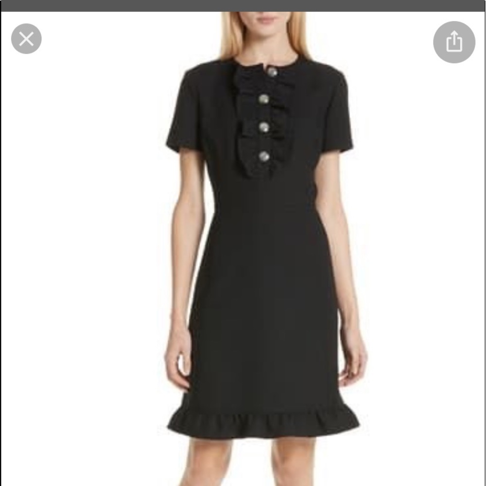 Tory Burch ruffle front dress